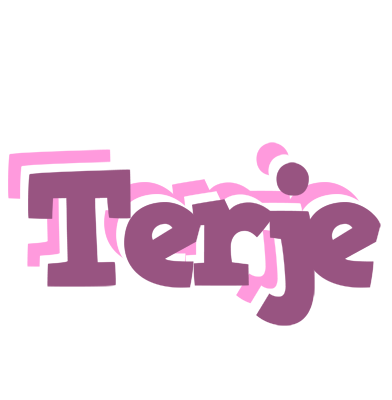 Terje relaxing logo