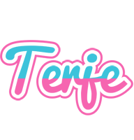 Terje woman logo