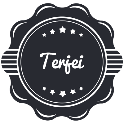 Terjei badge logo