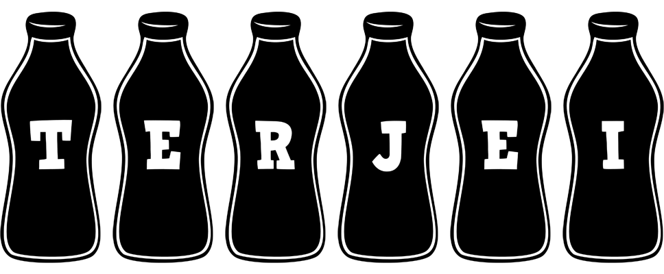 Terjei bottle logo