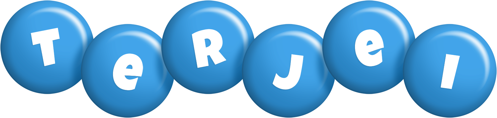 Terjei candy-blue logo