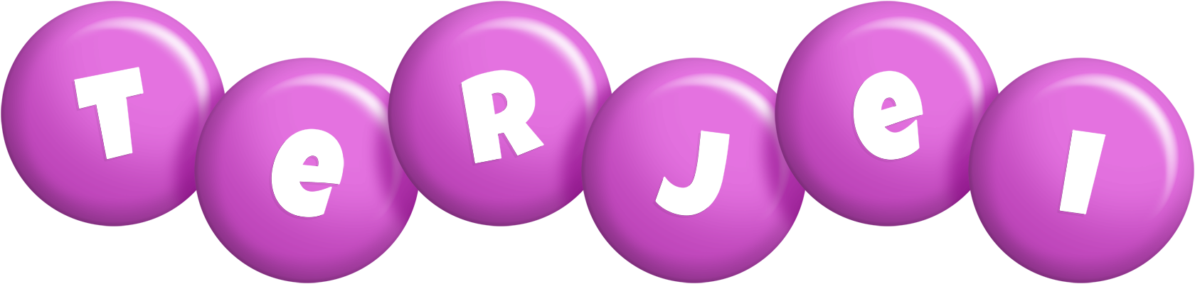 Terjei candy-purple logo