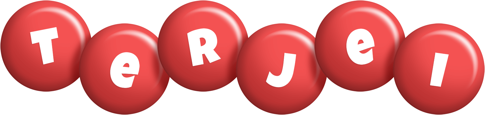 Terjei candy-red logo