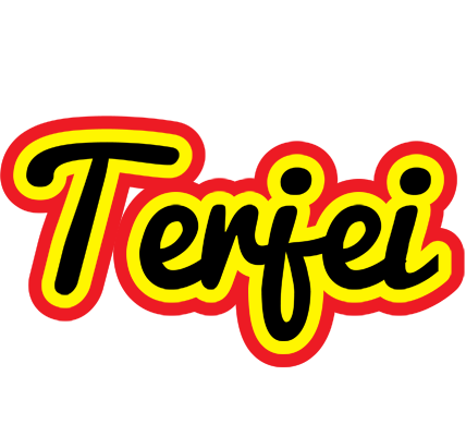 Terjei flaming logo