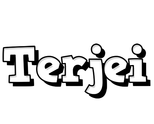 Terjei snowing logo
