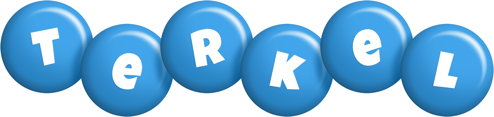 Terkel candy-blue logo