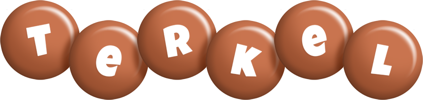 Terkel candy-brown logo