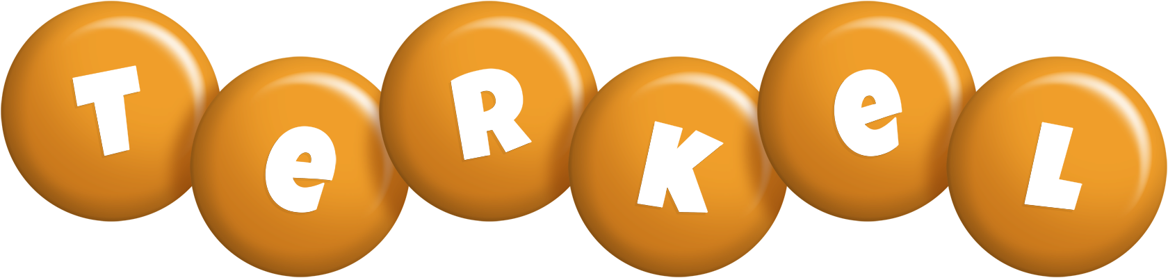 Terkel candy-orange logo