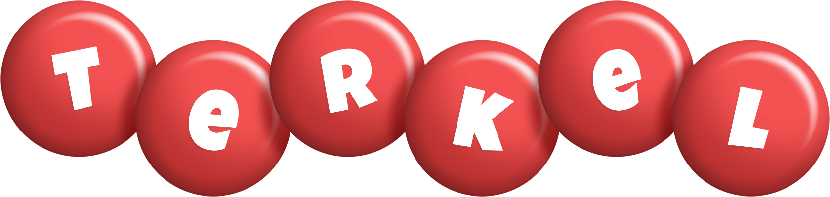 Terkel candy-red logo