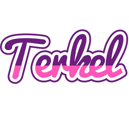 Terkel cheerful logo