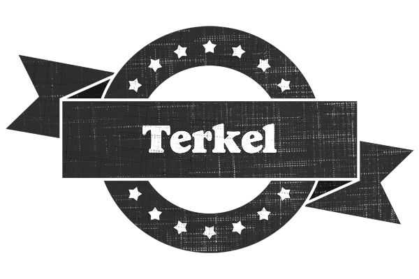 Terkel grunge logo