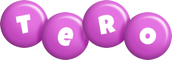 Tero candy-purple logo