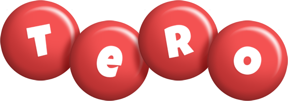 Tero candy-red logo