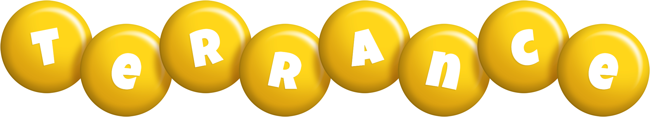 Terrance candy-yellow logo