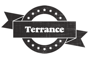 Terrance grunge logo