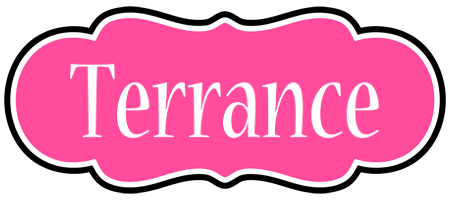 Terrance invitation logo