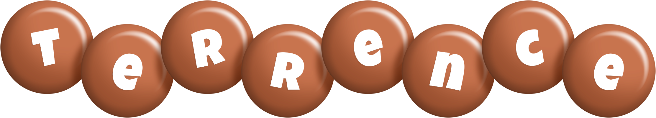 Terrence candy-brown logo
