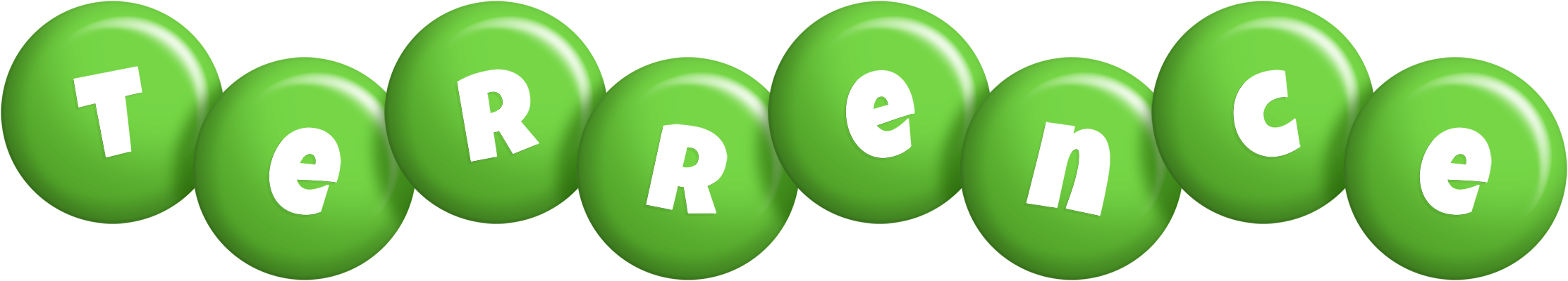 Terrence candy-green logo