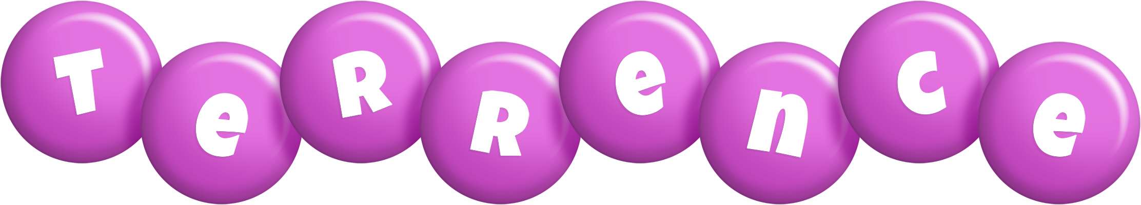 Terrence candy-purple logo