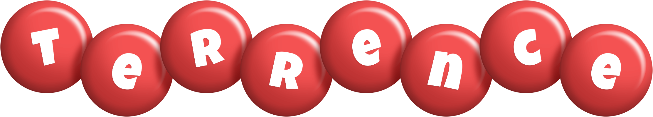 Terrence candy-red logo