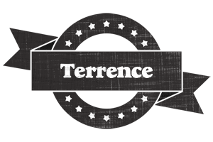 Terrence grunge logo