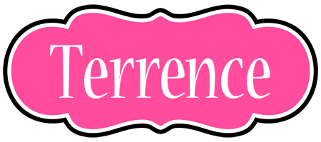 Terrence invitation logo
