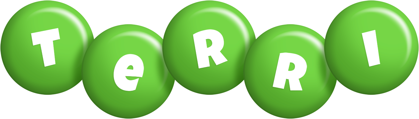 Terri candy-green logo