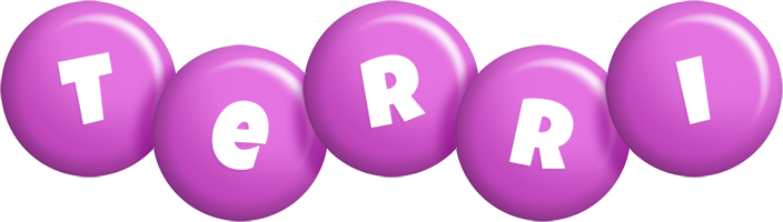 Terri candy-purple logo