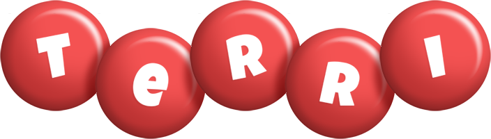 Terri candy-red logo