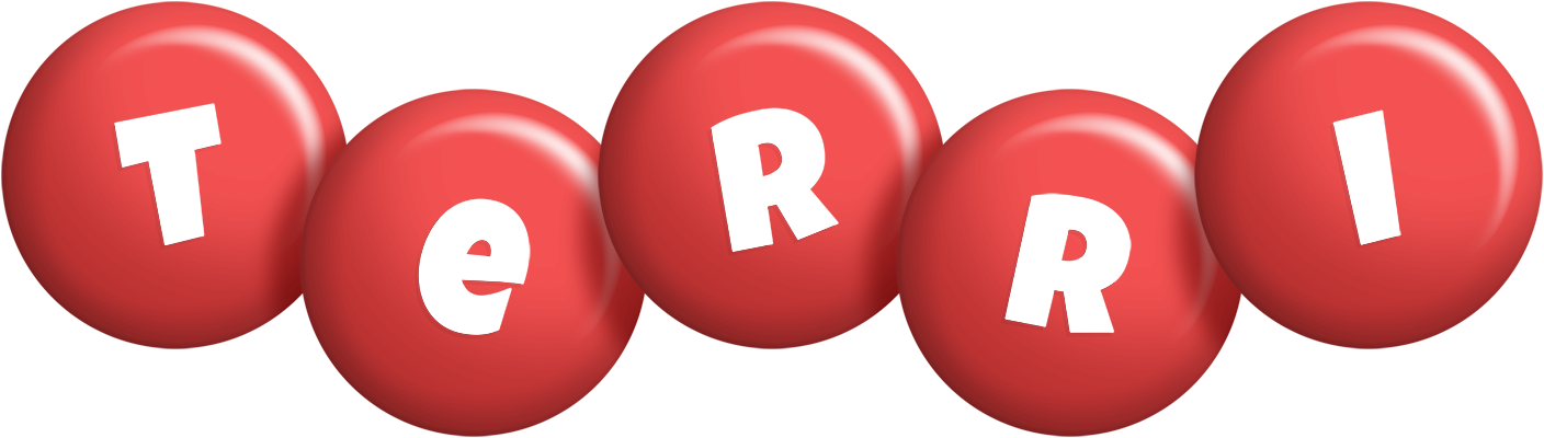Terri candy-red logo