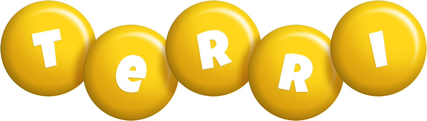 Terri candy-yellow logo