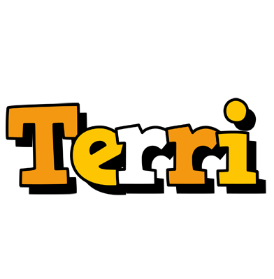 Terri cartoon logo