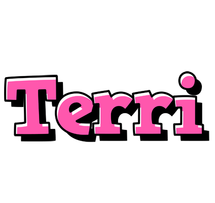 Terri girlish logo