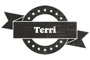 Terri grunge logo