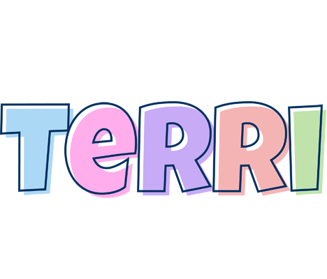 Terri pastel logo