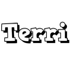 Terri snowing logo