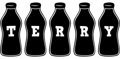 Terry bottle logo