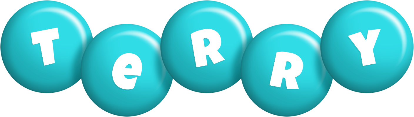 Terry candy-azur logo