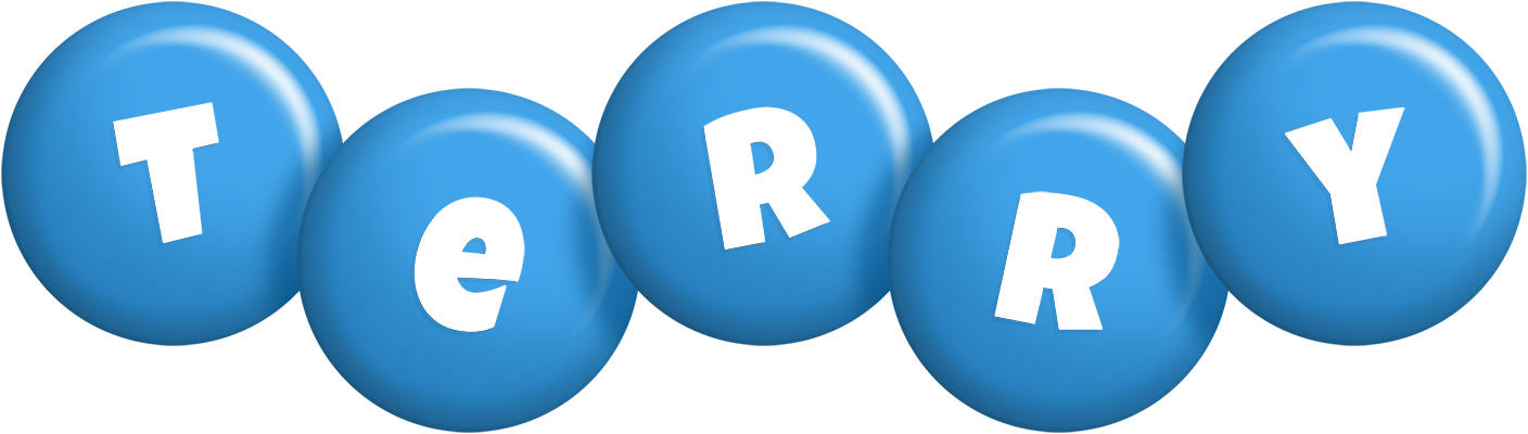 Terry candy-blue logo