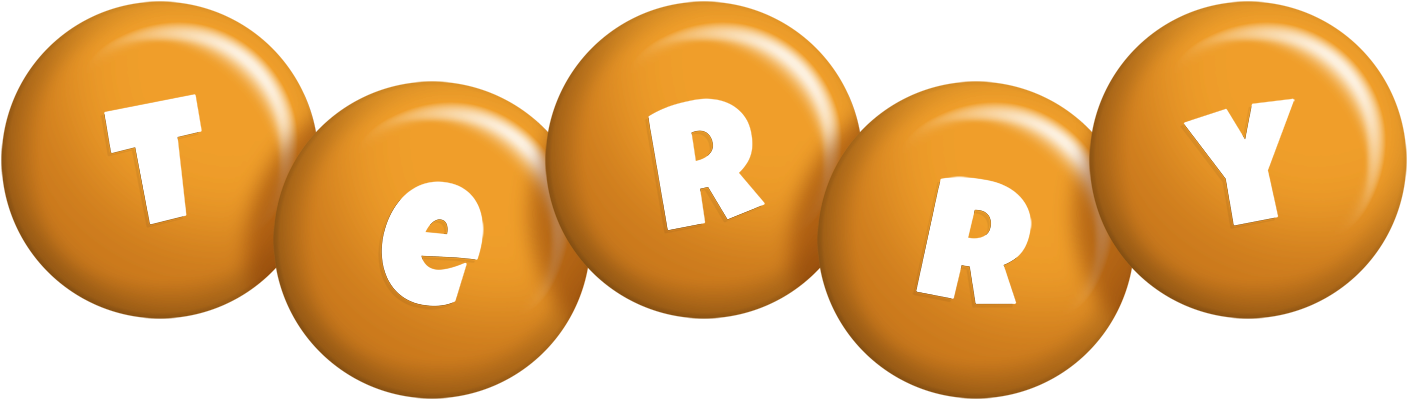 Terry candy-orange logo