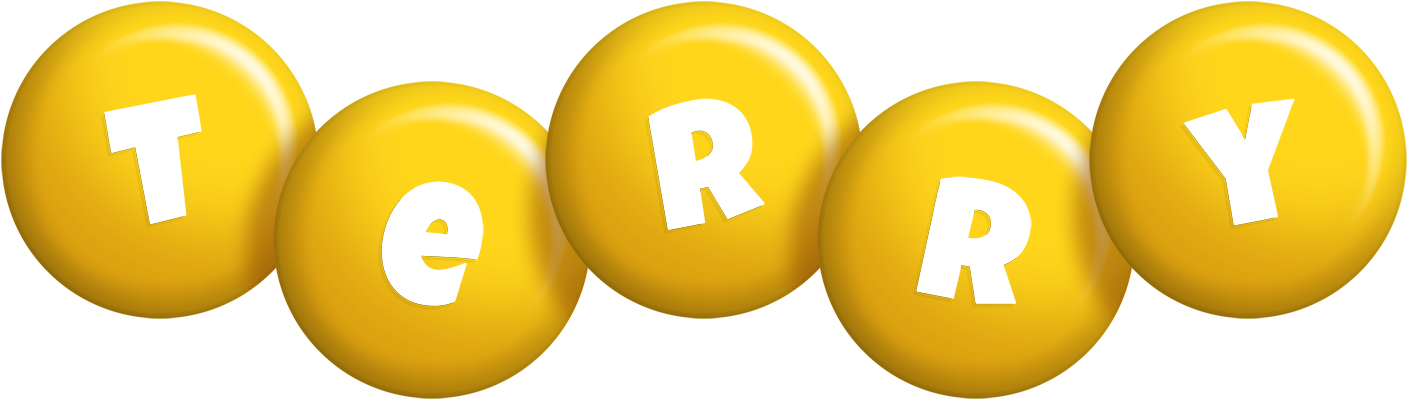 Terry candy-yellow logo