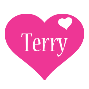 Terry love-heart logo