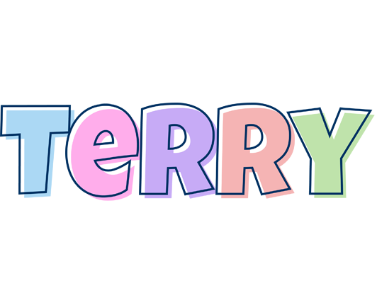 Terry pastel logo