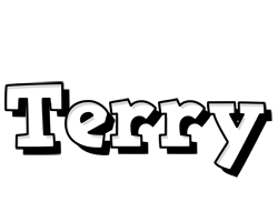 Terry snowing logo