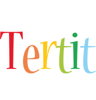 Tertit birthday logo