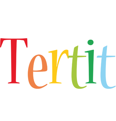 Tertit birthday logo
