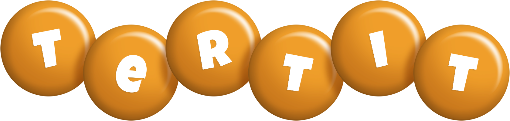 Tertit candy-orange logo