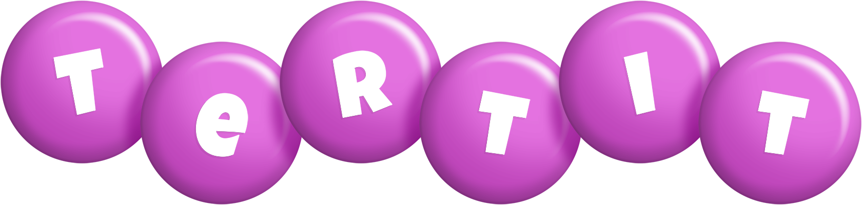 Tertit candy-purple logo