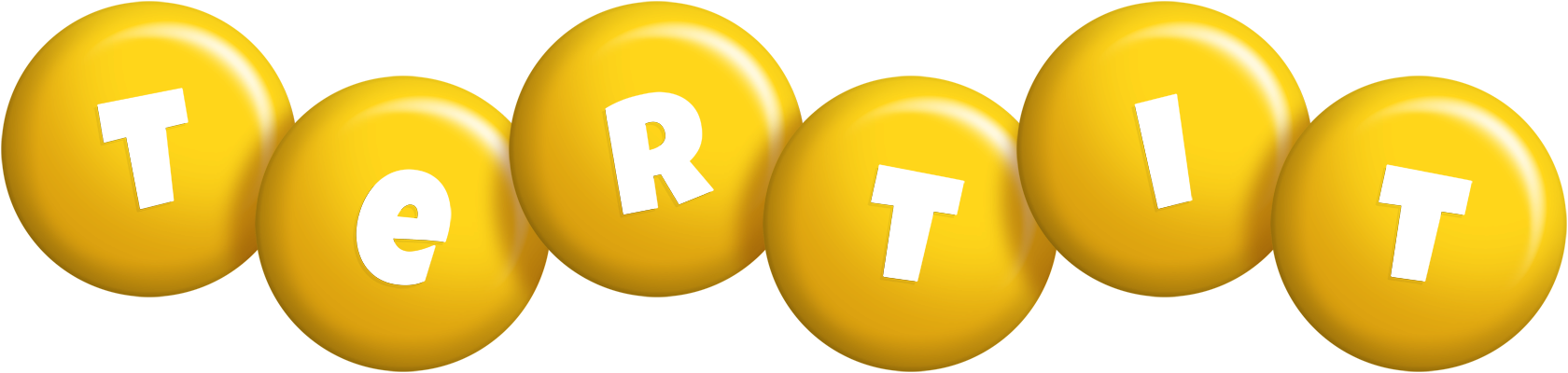Tertit candy-yellow logo