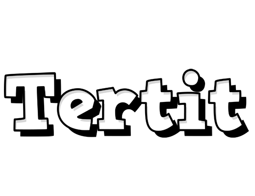 Tertit snowing logo